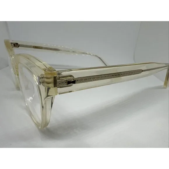 Cubitts Frederica XL Clear Gold Frame 54mm Eyeglasses
